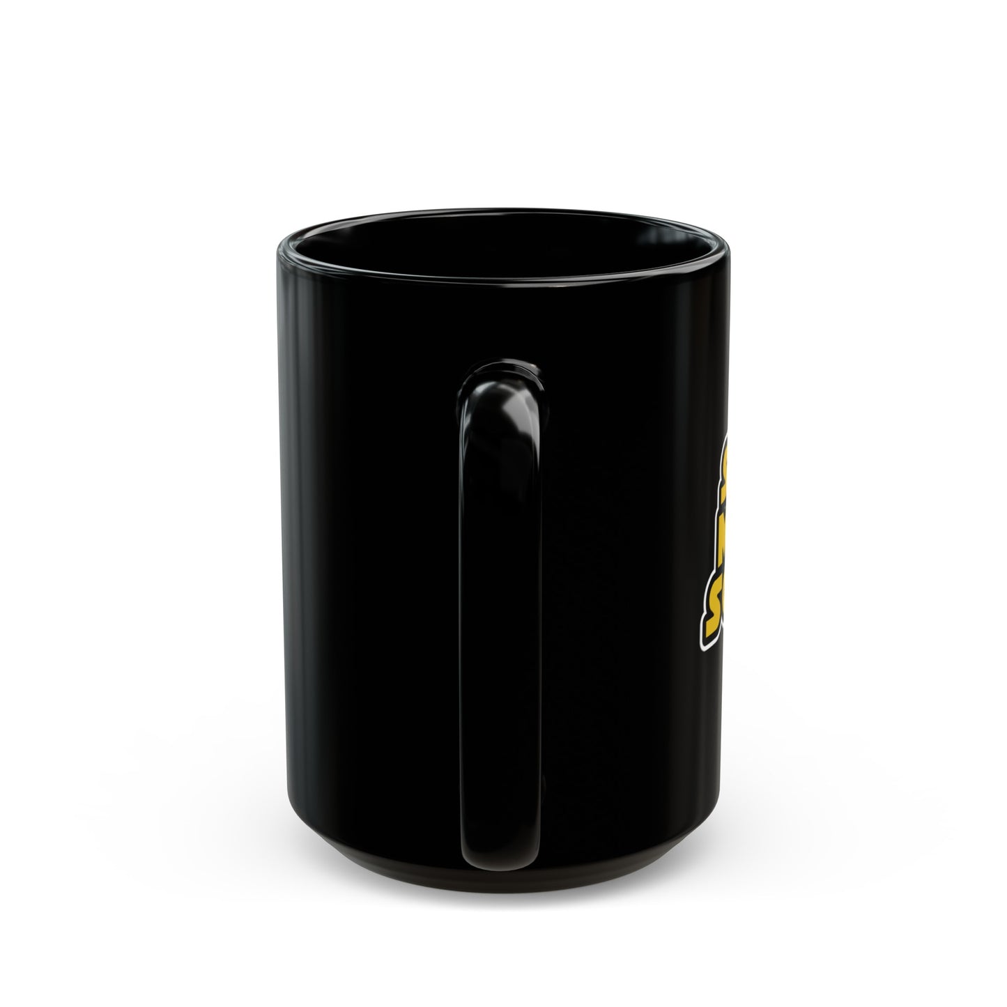 SMS Yellow Stacked 15oz Mug