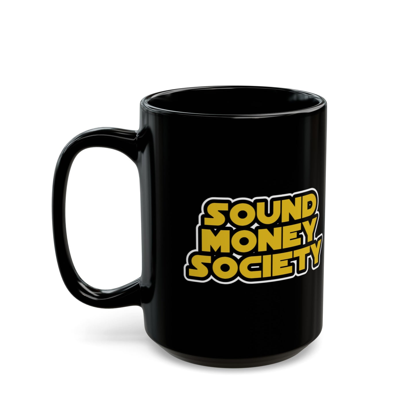 SMS Yellow Stacked 15oz Mug