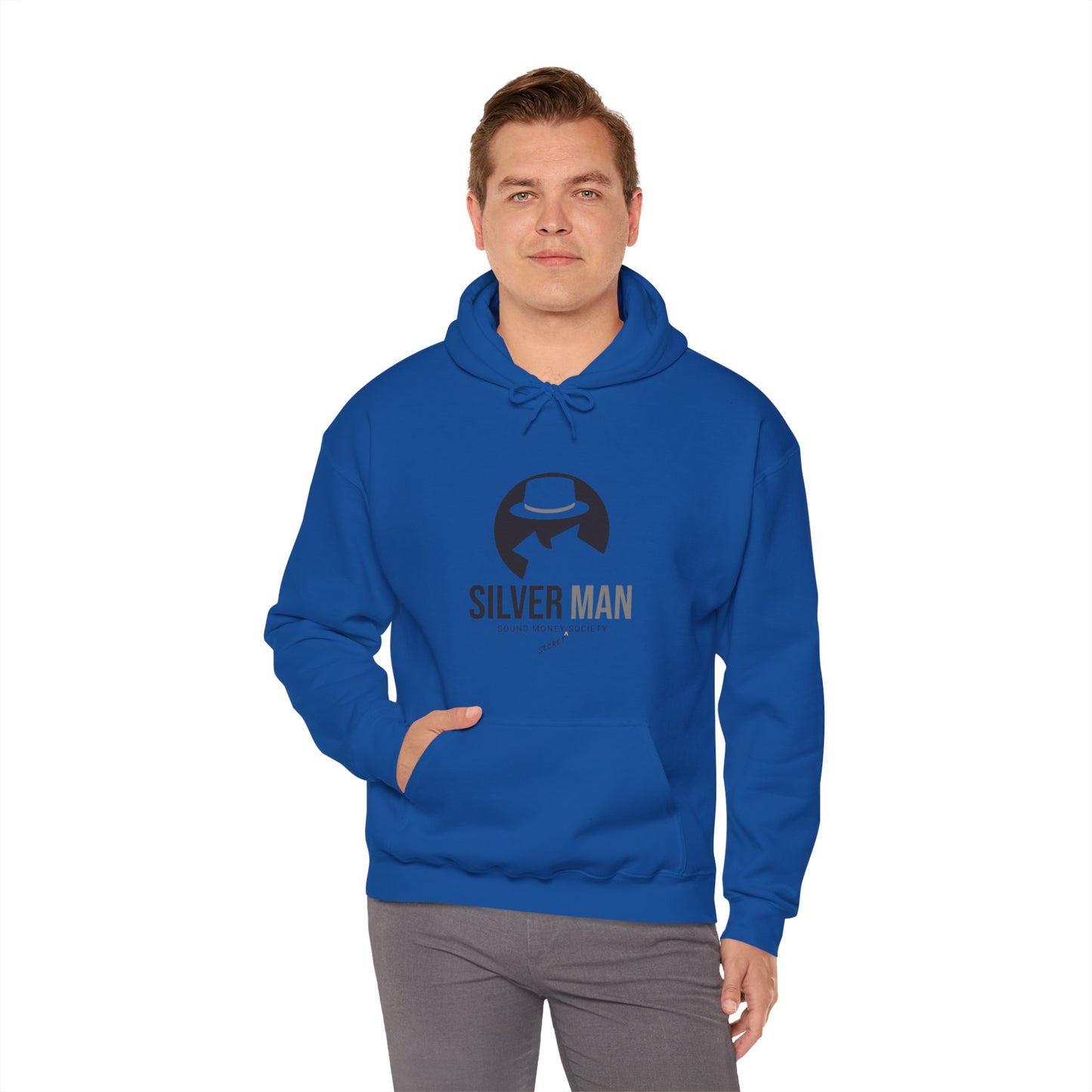 Silver Man Hoodie