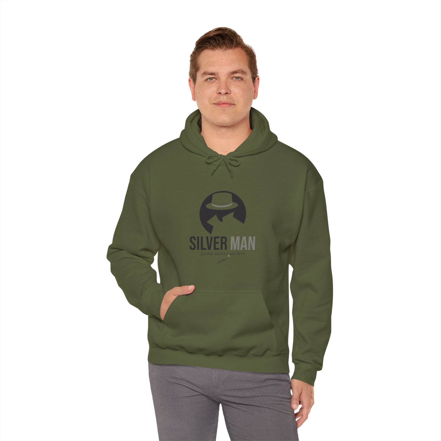 Silver Man Hoodie