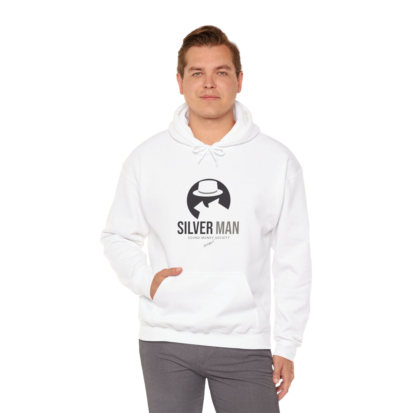Silver Man Hoodie
