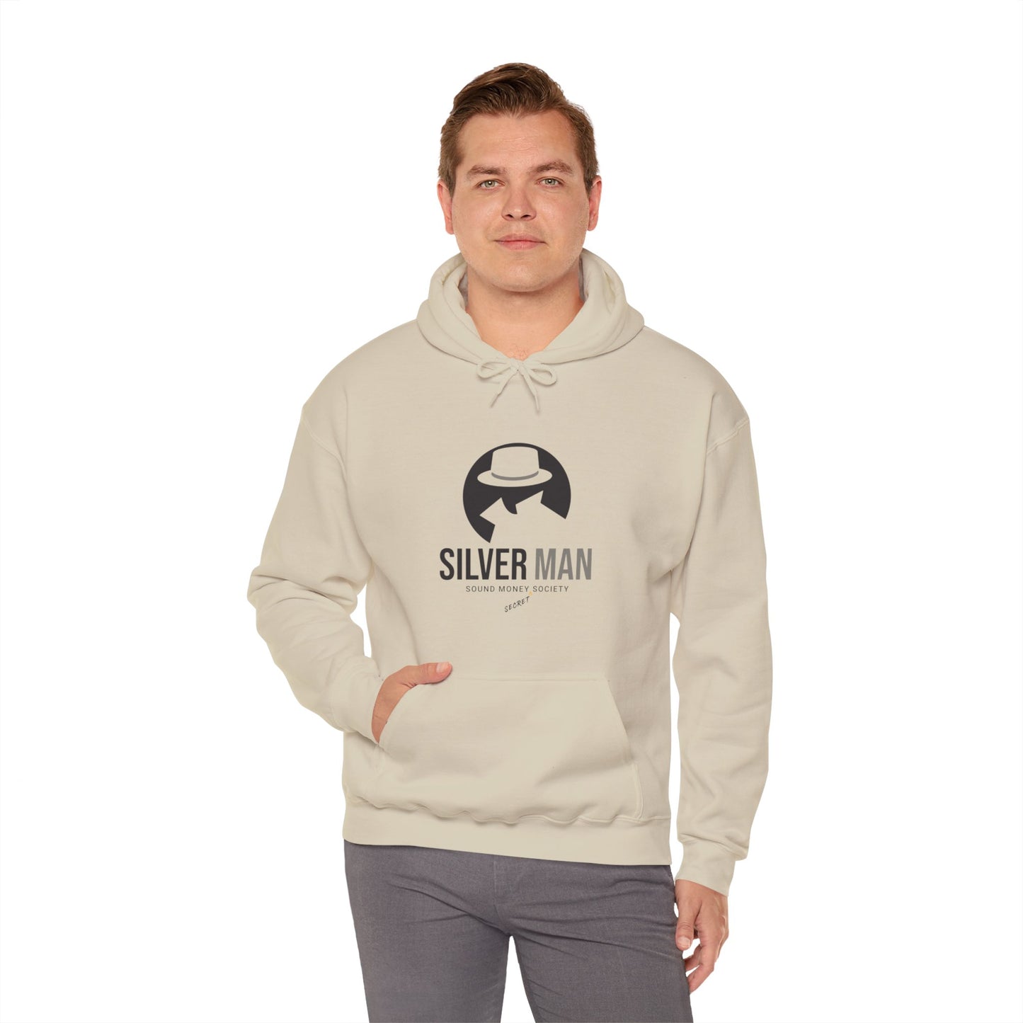 Silver Man Hoodie