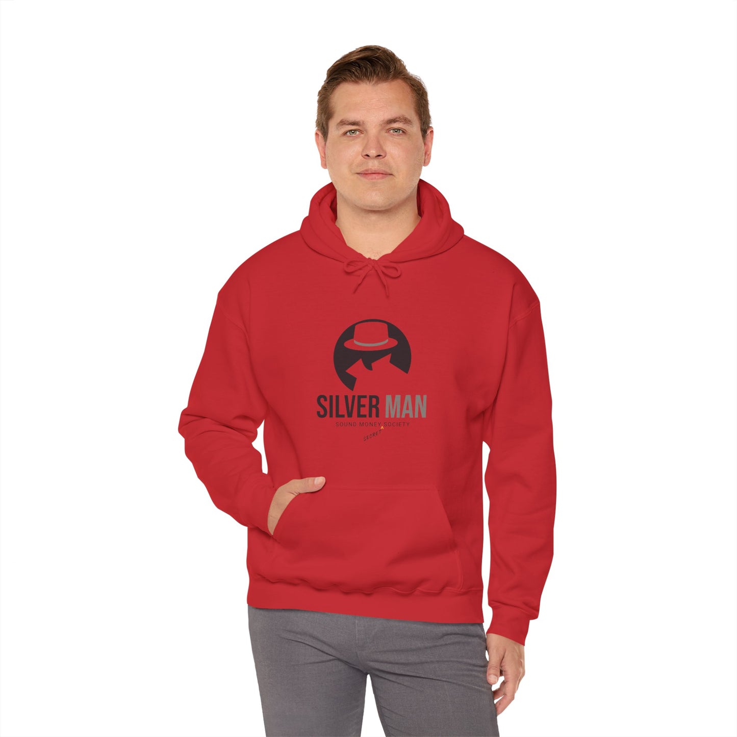 Silver Man Hoodie