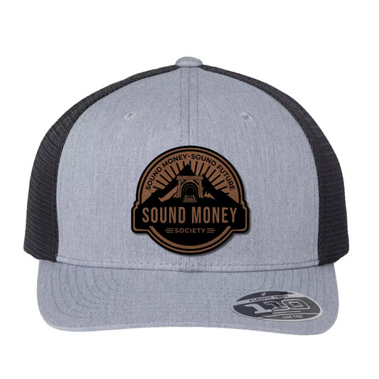 Heather on Black SMS Hat